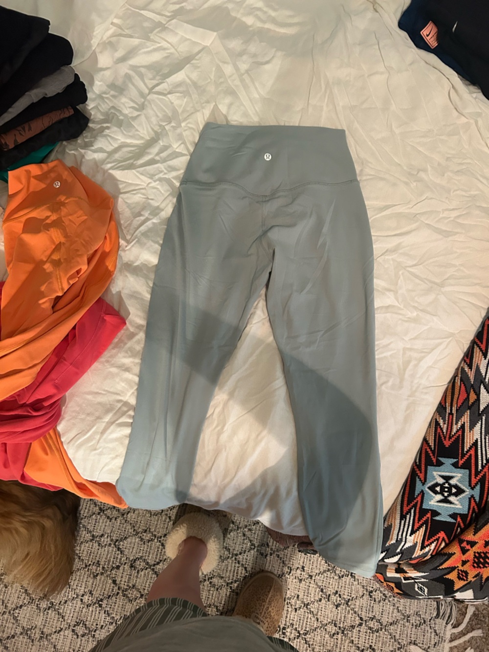 Lululemon High-Rise sage Leggings